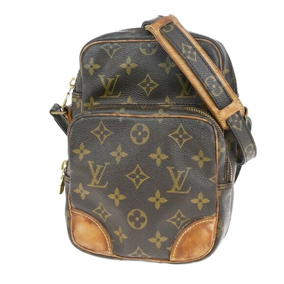 LOUIS VUITTON Amazon Crossbody Shoulder Bag Monogram Leather BN - Picture 1 of 16